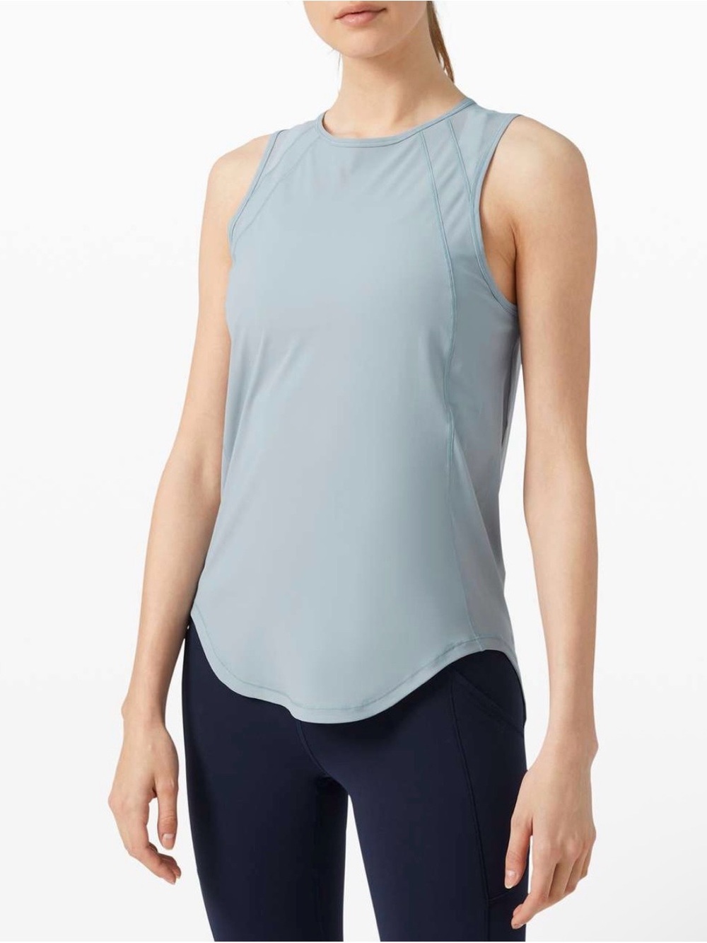 Lululemon Sculpt Tank Light Blue Women's Performance Tank Top